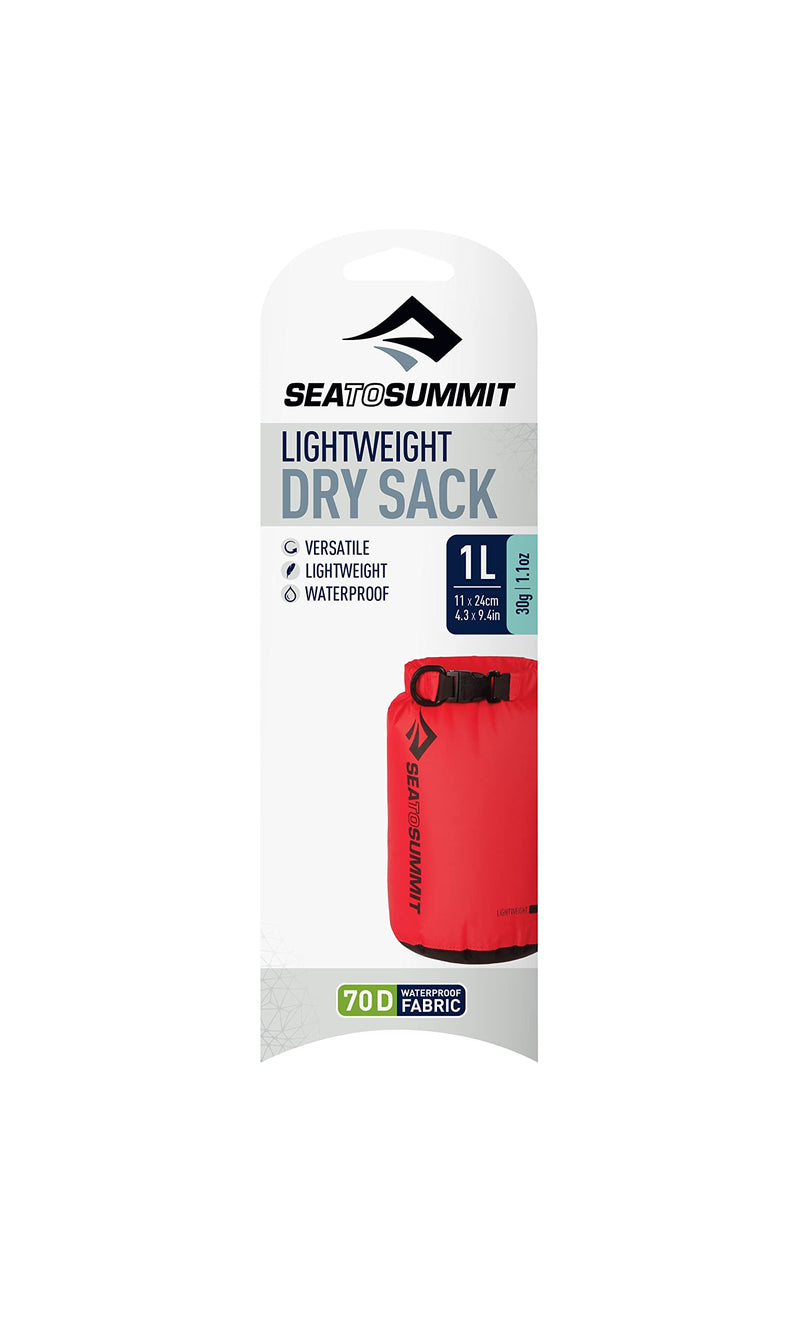 [Australia - AusPower] - Sea to Summit Lightweight Dry Sack, All-Purpose Dry Bag Apple Green 1 Liter 
