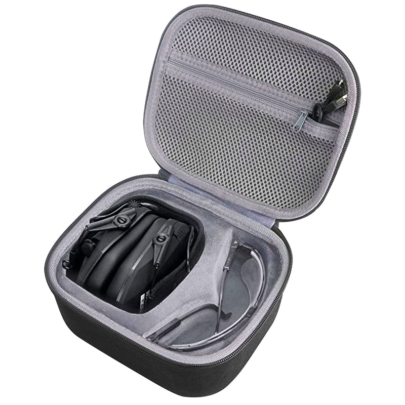 [Australia - AusPower] - co2CREA Hard Case Replacement for Walker’s Razor Slim Electronic Muffs Earmuffs Black Case 