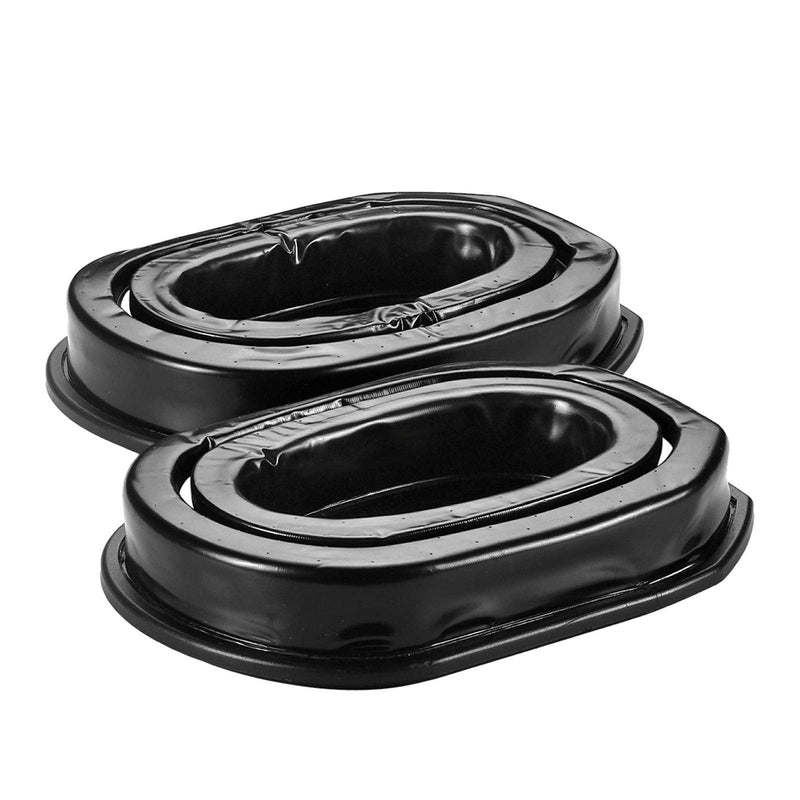 [Australia - AusPower] - PROHEAR GEP03 Upgraded Gel Ear Pads for Walker's Razor Earmuffs, Comfortable and Soft Replacement Gel Ear Cups with Sealed Bottom Shell 