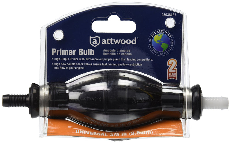 [Australia - AusPower] - attwood Universal High-Output Primer Bulb, EPA and CARB Certified 
