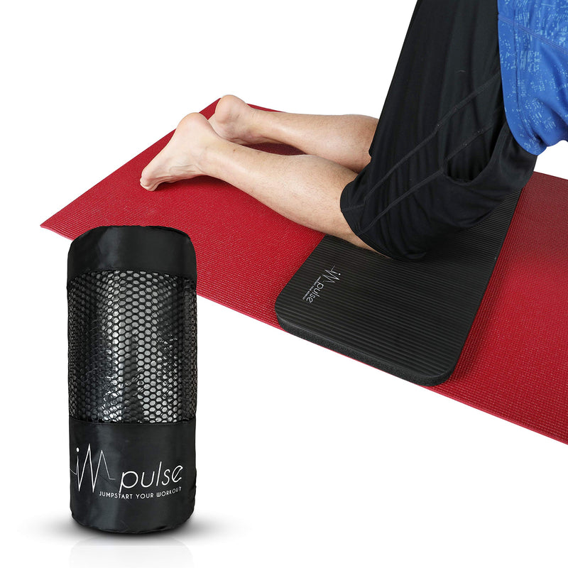 [Australia - AusPower] - Impulse Fitness Knee Mat - Extra Thick and Soft 1" (25mm) Pad Provides Cushion for Kneeling and Elbows | Great Portable Exercise Mat for Planks, Ab Rollers, Yoga 