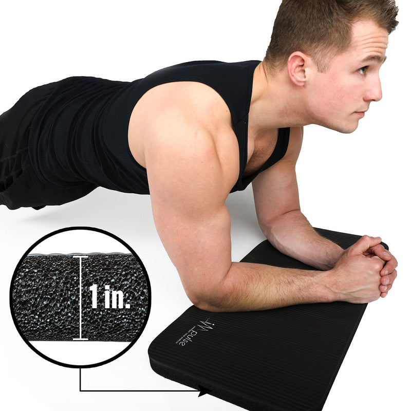 [Australia - AusPower] - Impulse Fitness Knee Mat - Extra Thick and Soft 1" (25mm) Pad Provides Cushion for Kneeling and Elbows | Great Portable Exercise Mat for Planks, Ab Rollers, Yoga 