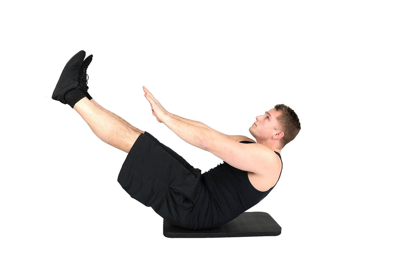 [Australia - AusPower] - Impulse Fitness Knee Mat - Extra Thick and Soft 1" (25mm) Pad Provides Cushion for Kneeling and Elbows | Great Portable Exercise Mat for Planks, Ab Rollers, Yoga 