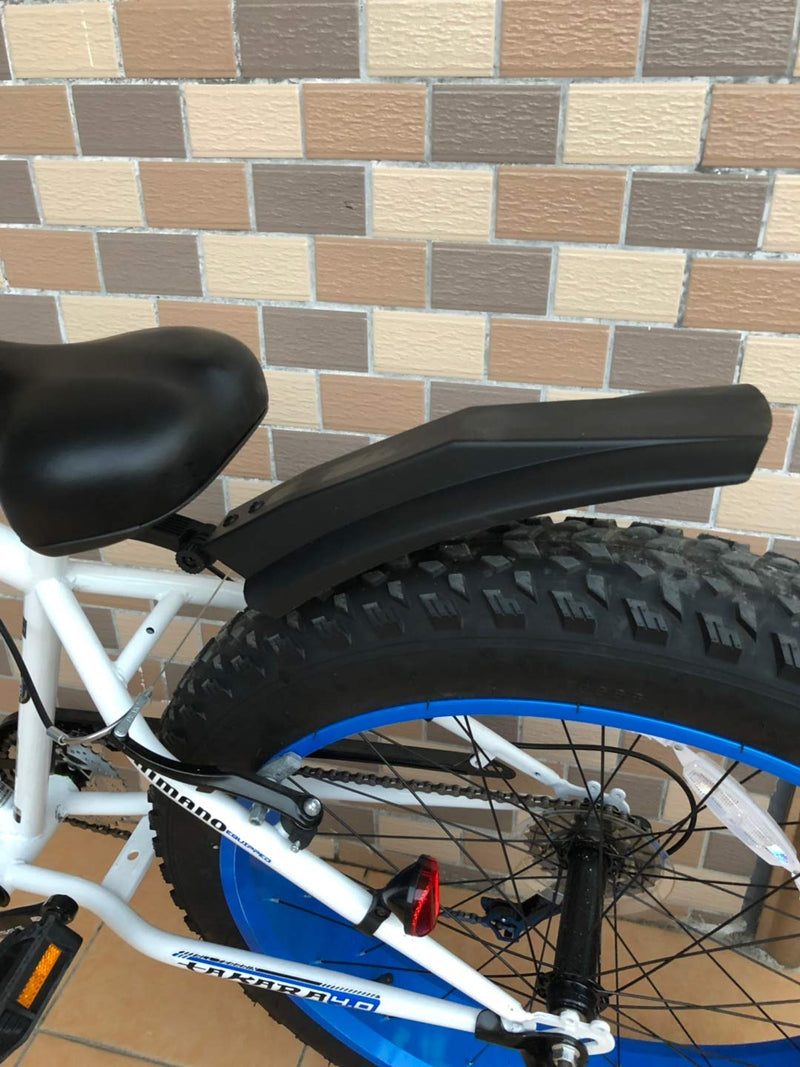 [Australia - AusPower] - 26 inch Bicycle Mudguard Front Back Rear Tire Mud Guards Kit Quick Release Bike Fenders Set for Road Mountain Bike Fat Tire Bike Outdoor Cycling 