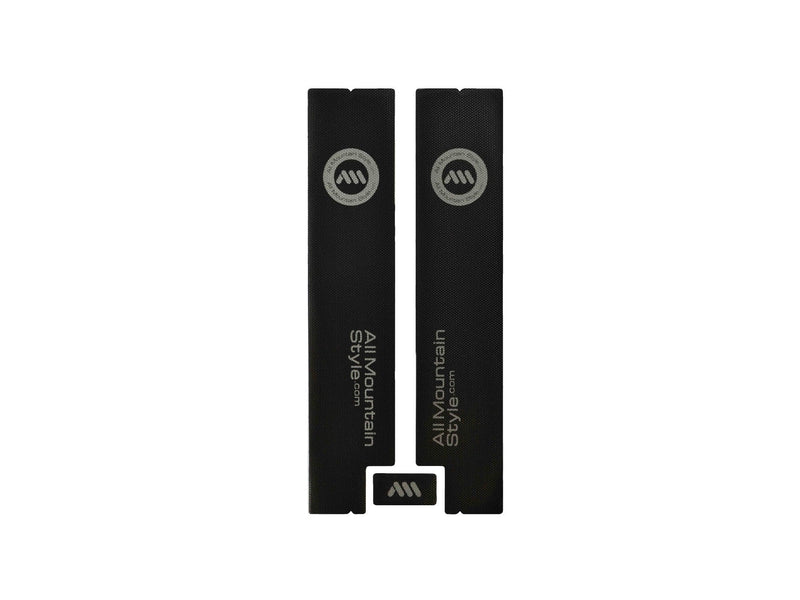 [Australia - AusPower] - All Mountain Style AMS Honeycomb High Impact Fork Guard for Bike – Protects Fork of Your Bike from Scratches and dings Black/Silver 