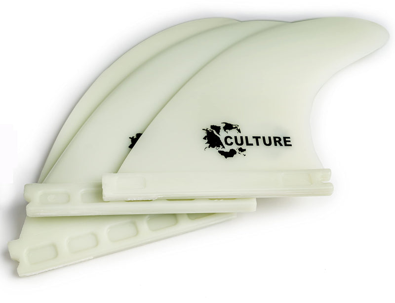 [Australia - AusPower] - Culture Supply Composite TFX Surfboard Tri Fin Sets - All-Round Template in 3 Sizes - Small | Medium | Large 