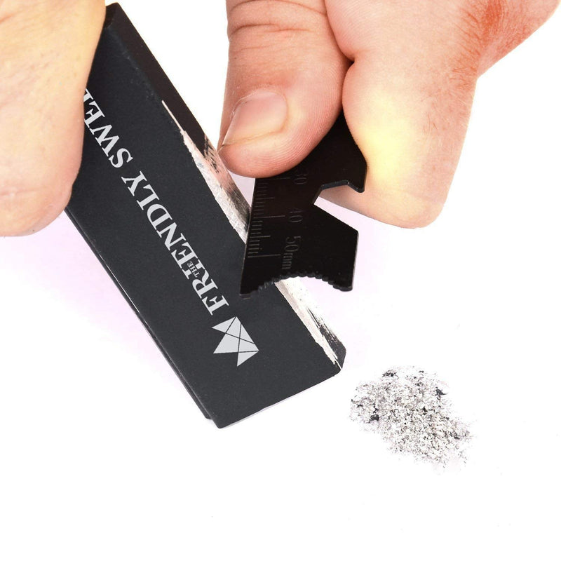 [Australia - AusPower] - The Friendly Swede Magnesium Fire Starter - 3 Pack - Survival Fire Steel Blocks with Striker, Camping Emergency Firestarter Magnesium Fire Starters - New and Improved Version 