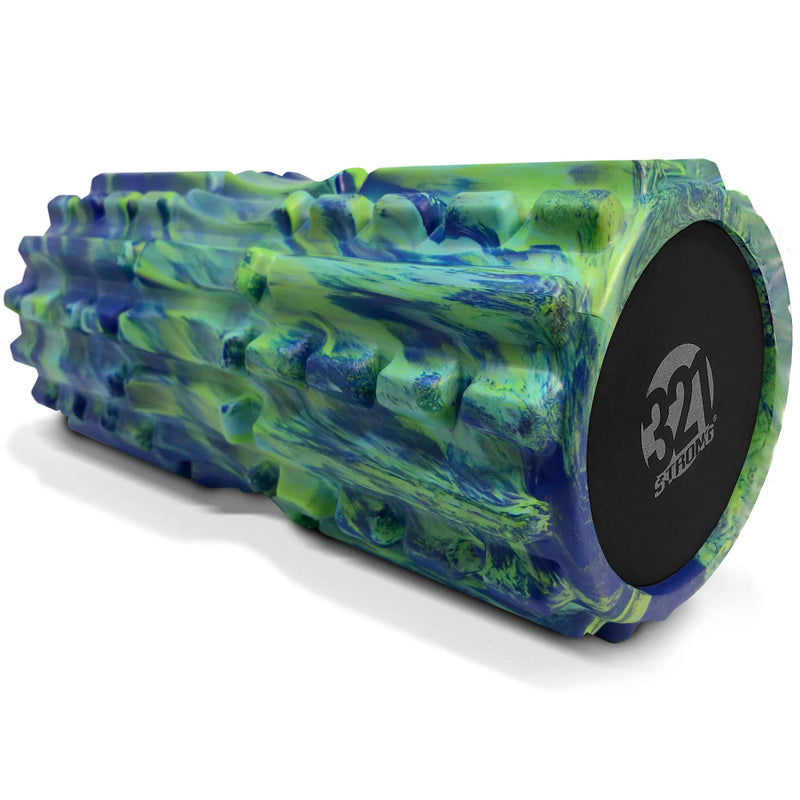 [Australia - AusPower] - 321 STRONG Foam Roller - Extra Firm High Density Deep Tissue Massager with Spinal Channel 