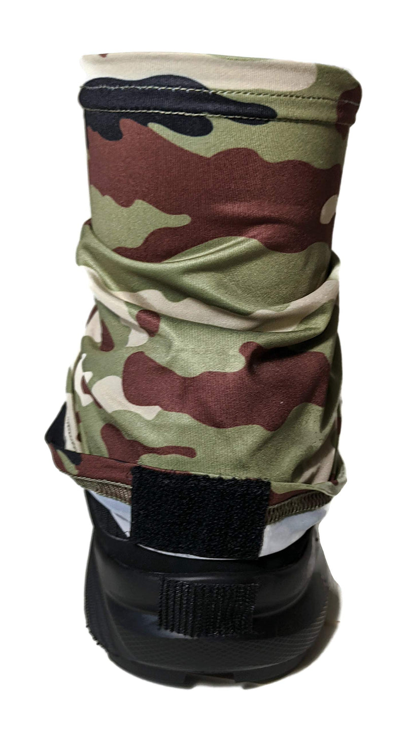 [Australia - AusPower] - Wapiti Designs Go-Long Gaiters Trail Running Shoe Gaiters for Running, Hiking, or Long Distance Backpacking Camo S/M 