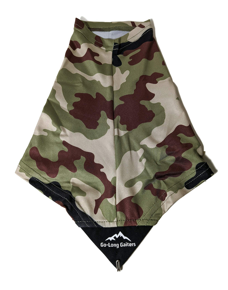 [Australia - AusPower] - Wapiti Designs Go-Long Gaiters Trail Running Shoe Gaiters for Running, Hiking, or Long Distance Backpacking Camo S/M 