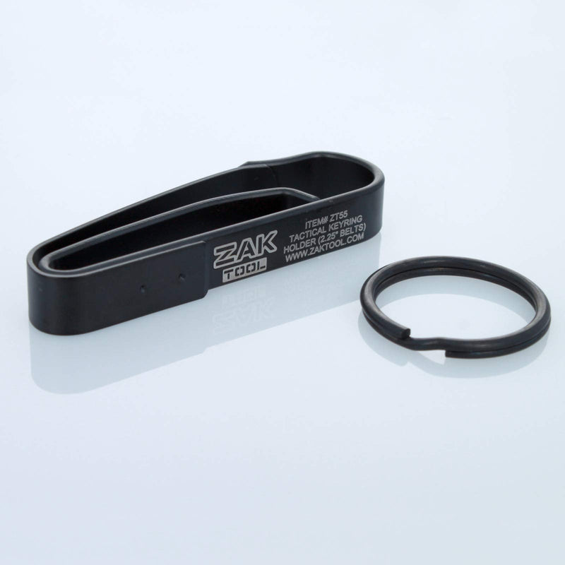 [Australia - AusPower] - Zak Tool Key Ring Belt Holder - No. 55 - for 2.25-inch Sam Browne Belt - 2 Pack 