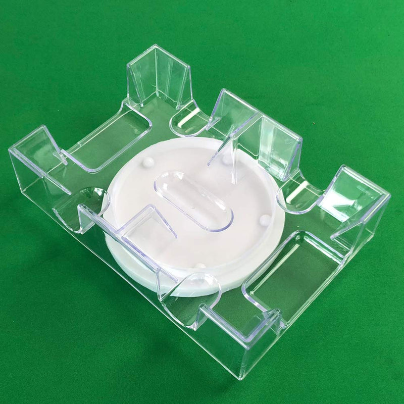 [Australia - AusPower] - Yuanhe 2 Deck Rotating-Revolving Playing Card Tray, Card Holder 