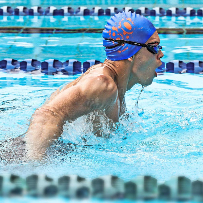 [Australia - AusPower] - Shortsighted Swim Goggles Nearsighted Swimming Goggles for Adult Men Women Kids Black -1.5 