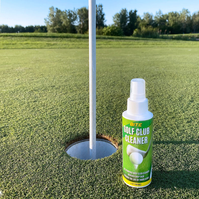 [Australia - AusPower] - Lifestyle Basics Bite Golf Club and Grip Cleaner - Keeps Clubs, Irons, and Drivers Clean - Restore Grip Tack 