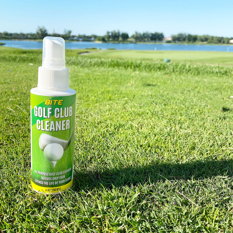 [Australia - AusPower] - Lifestyle Basics Bite Golf Club and Grip Cleaner - Keeps Clubs, Irons, and Drivers Clean - Restore Grip Tack 