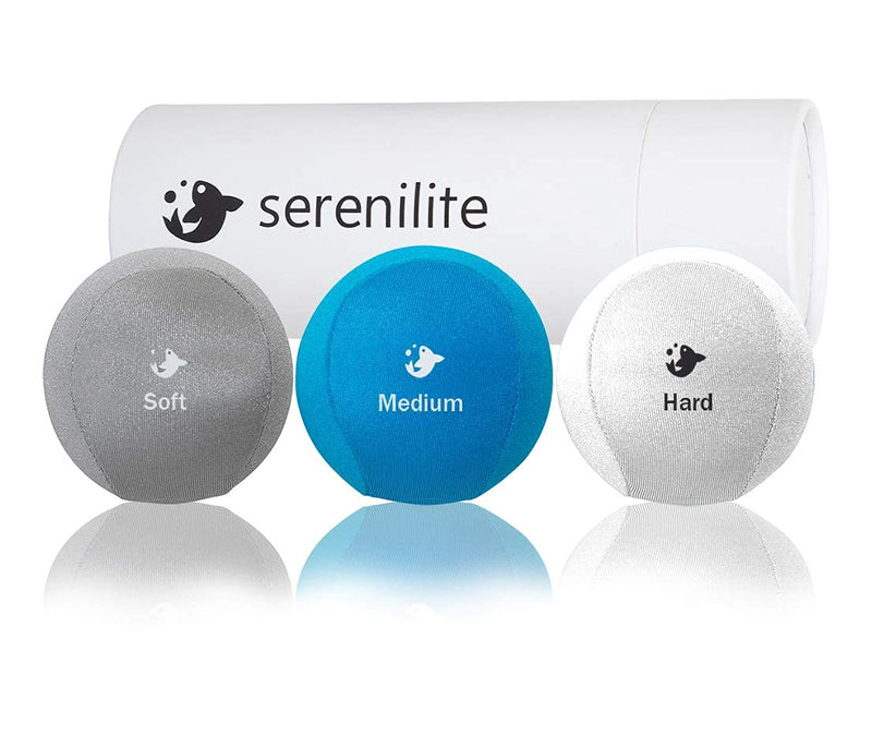 [Australia - AusPower] - Serenilite Hand Therapy Exercise Stress Ball Bundle - Tri-Density Stress Balls & Grip Strengthening - Therapeutic Hand Mobility & Restoration 