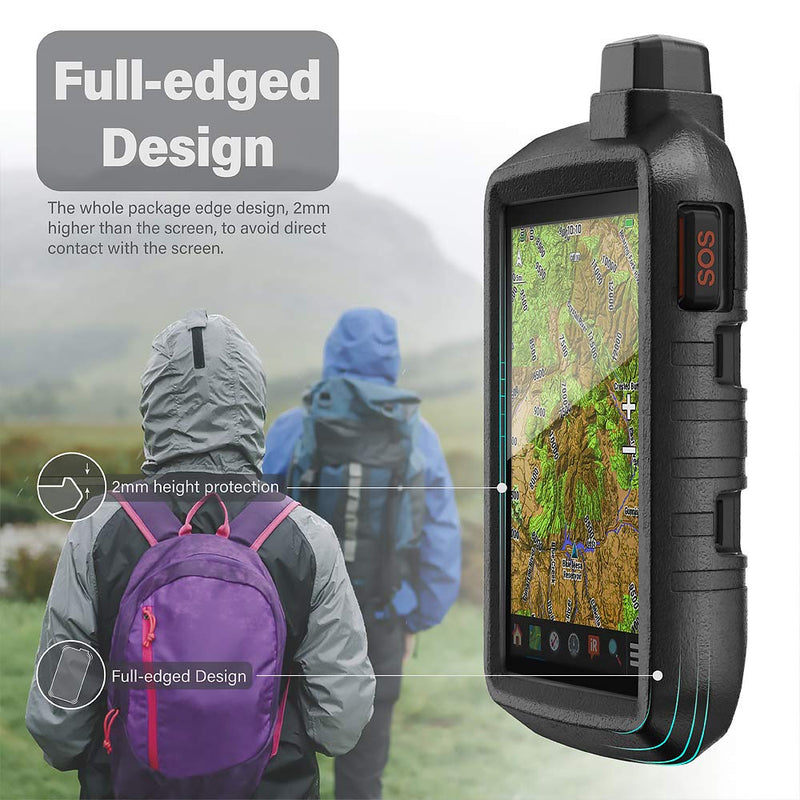 [Australia - AusPower] - TUSITA Case Compatible with Garmin Montana 750i 700i ( NOT for Montana 700)- Silicone Protective Cover - Rugged Handheld GPS Navigator Accessories Montana 750i 700i case 