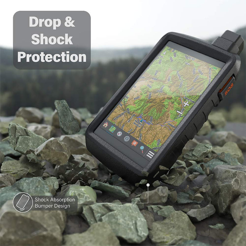 [Australia - AusPower] - TUSITA Case Compatible with Garmin Montana 750i 700i ( NOT for Montana 700)- Silicone Protective Cover - Rugged Handheld GPS Navigator Accessories Montana 750i 700i case 