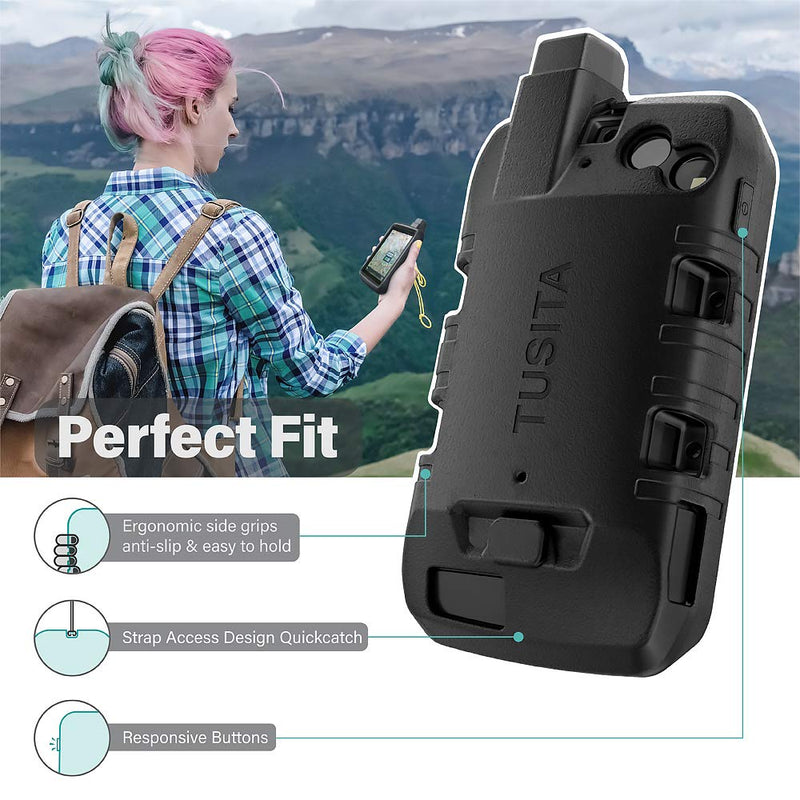[Australia - AusPower] - TUSITA Case Compatible with Garmin Montana 750i 700i ( NOT for Montana 700)- Silicone Protective Cover - Rugged Handheld GPS Navigator Accessories Montana 750i 700i case 