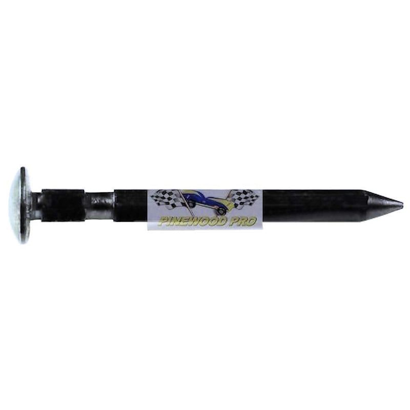 [Australia - AusPower] - Pinewood Pro Pine Derby Axles - PRO Super Speed Graphite Coated with 2 Grooves (Set of 4) 
