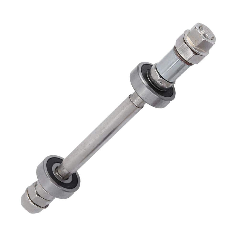[Australia - AusPower] - ycle Wheel Axle,Durable Metal ycle Wheel Hub Axle Front Rear Solid Shaft Lever Bike Repair Tool(Rear) 