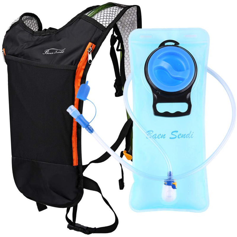 [Australia - AusPower] - Baen Sendi Hydration Pack with 2L Backpack Water Bladder - Great for Outdoor Sports of Running Hiking Camping Cycling Skiing 