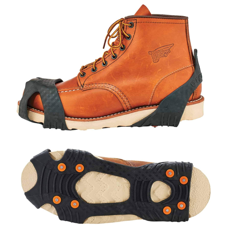 [Australia - AusPower] - Ergodyne TREX 6300 Slip-On Traction Cleats for Snow and Ice with 8 Carbon Steel Spike Grips X-Large 