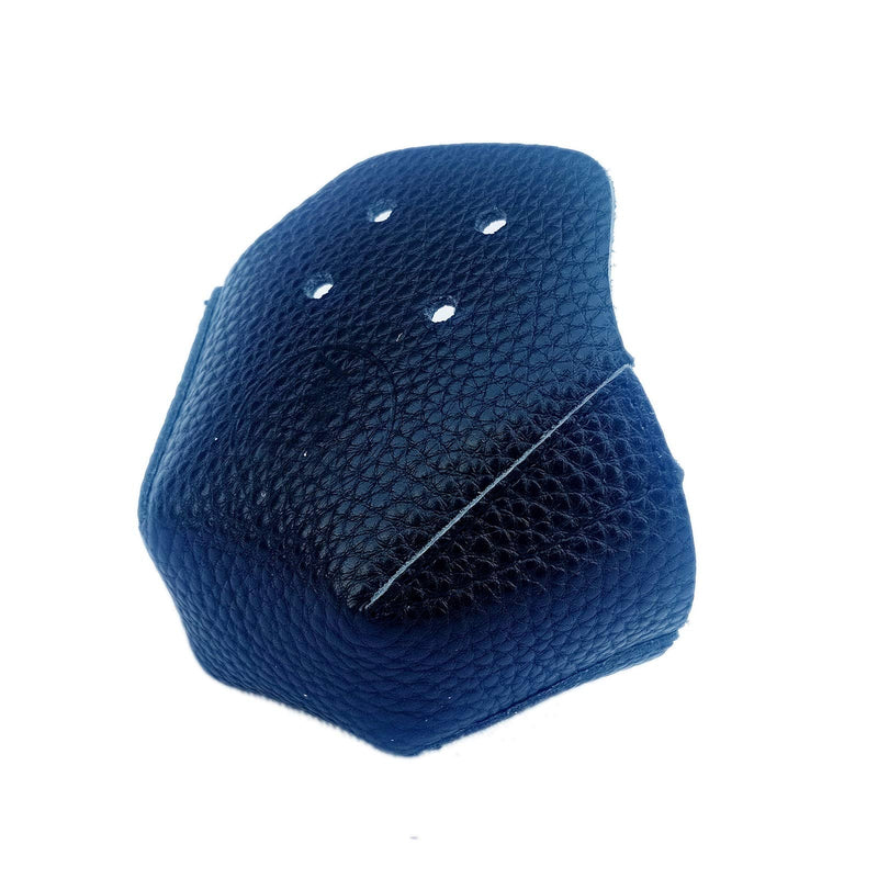 [Australia - AusPower] - VKEDA 100% Real Cowhide | Toe Cap Guard Protectors | Roller Skate Derby Speed 1 Pair Black 