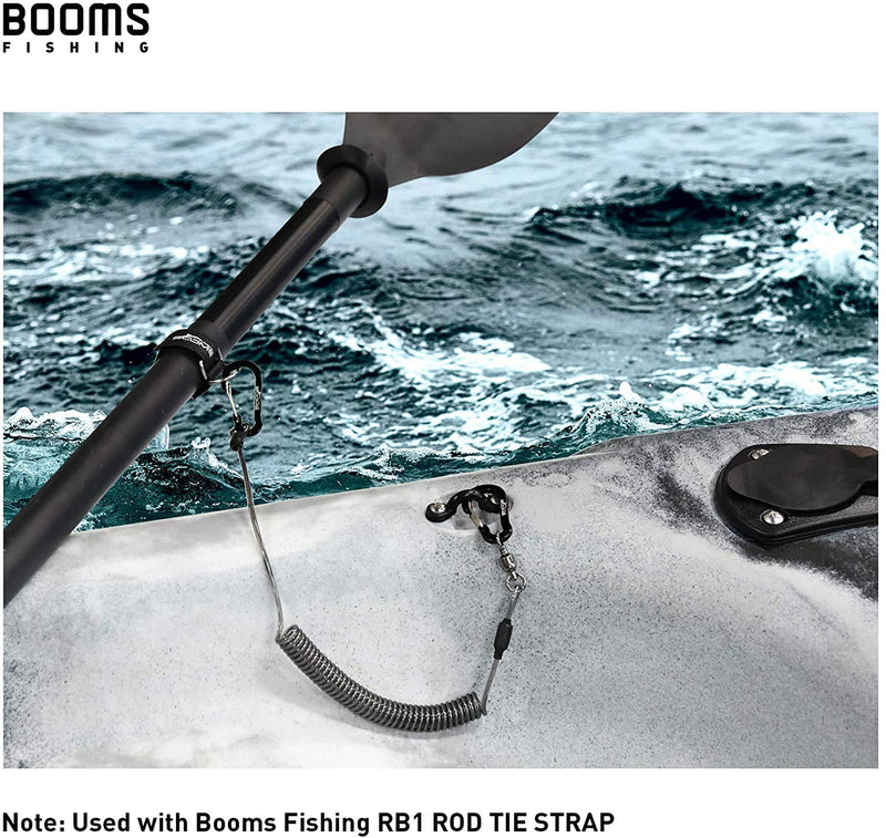 [Australia - AusPower] - Booms Fishing T02 Fishing Pole Tether, Kayak Paddle Leash, Paddle Board Fishing Accessories, Heavy Duty Fishing Lanyard for Fishing Tools/Rods/Paddles 