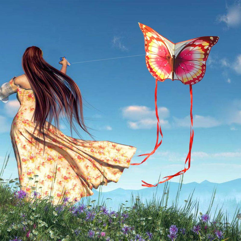 [Australia - AusPower] - Mint's Colorful Life Butterfly Kite ピンク 