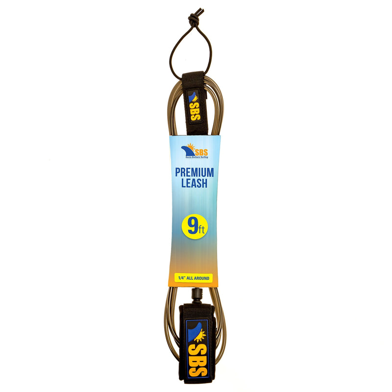[Australia - AusPower] - Santa Barbara Surfing SBS 9ft Surf Leash for Longboard & Paddleboard 