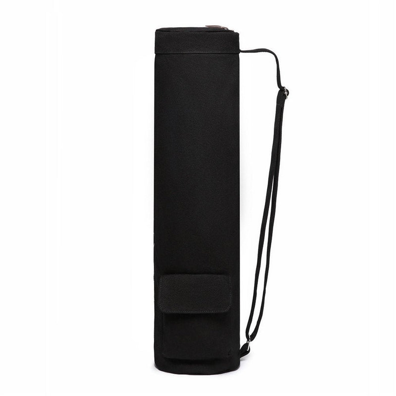 [Australia - AusPower] - FREMOUS Yoga Mat Bag,Full-zip Exercise Yoga Mat Carry Bag for Women and Men - Double Storage Pocket ,Easy Access Zipper, Adjustable Shoulder Strap and Handle,Fits Most Mats 