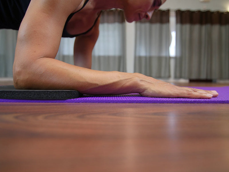 [Australia - AusPower] - SukhaMat Yoga Knee Pad Cushion – America's Best Exercise Knee Pad - Eliminate Pain During Yoga or Exercise - Extra Padding & Support for Knees, Wrists, Elbows - Complements Your Yoga Mat Black 