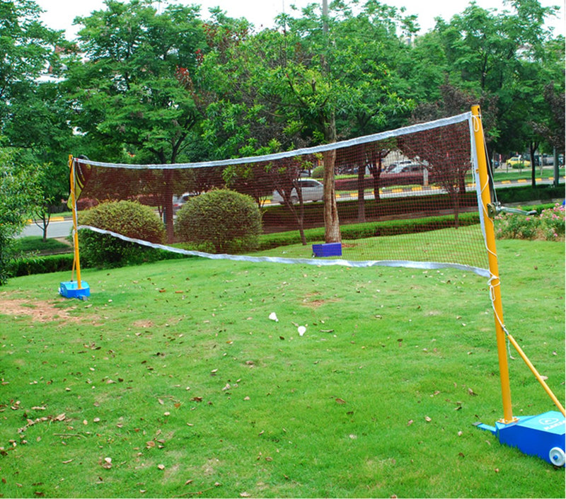 [Australia - AusPower] - NKTM Outdoor Badminton Tournament Net for Garden Schoolyard Backyard (20 FT x 2.5 FT) Red 20 FT x 2.5 FT 