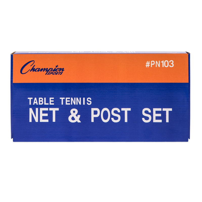 [Australia - AusPower] - Champion Sports Table Tennis Net & Post Set, 1/2" 