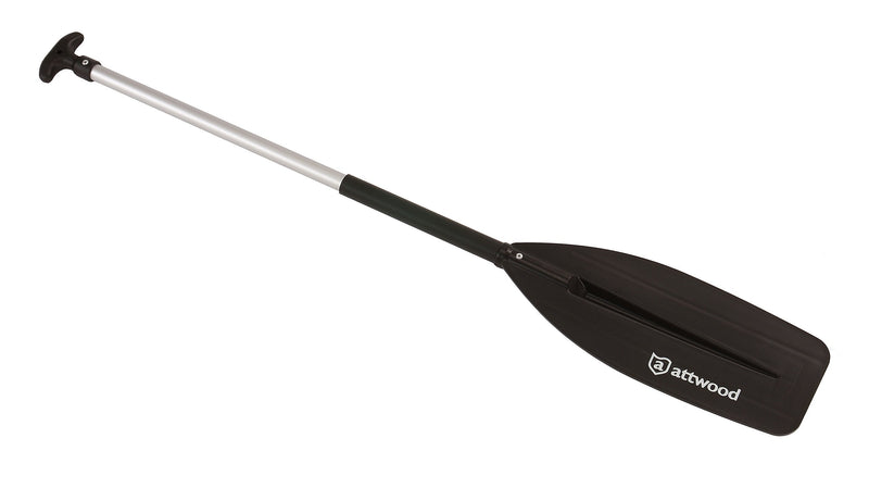 [Australia - AusPower] - Attwood 11764-1 Ergonomic Aluminum Canoe Paddle 4-Feet, Black 