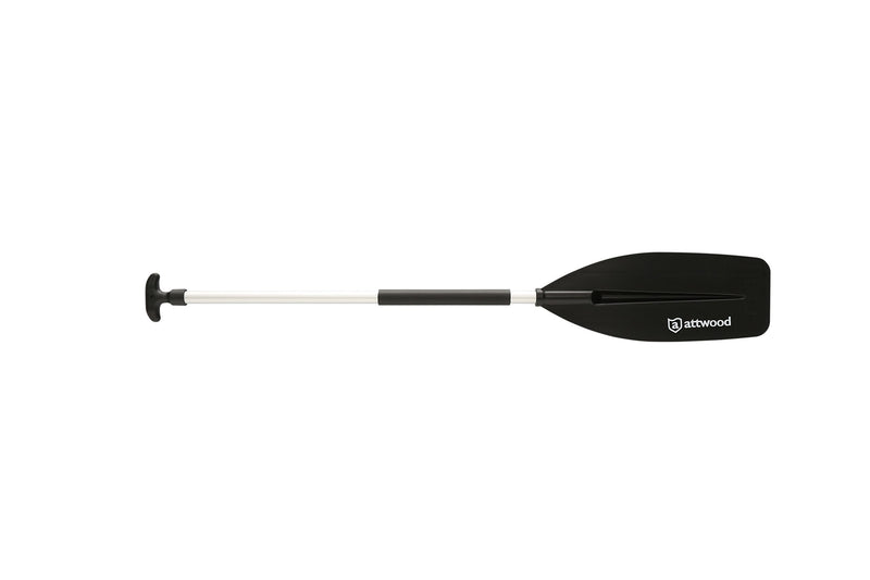 [Australia - AusPower] - Attwood 11764-1 Ergonomic Aluminum Canoe Paddle 4-Feet, Black 
