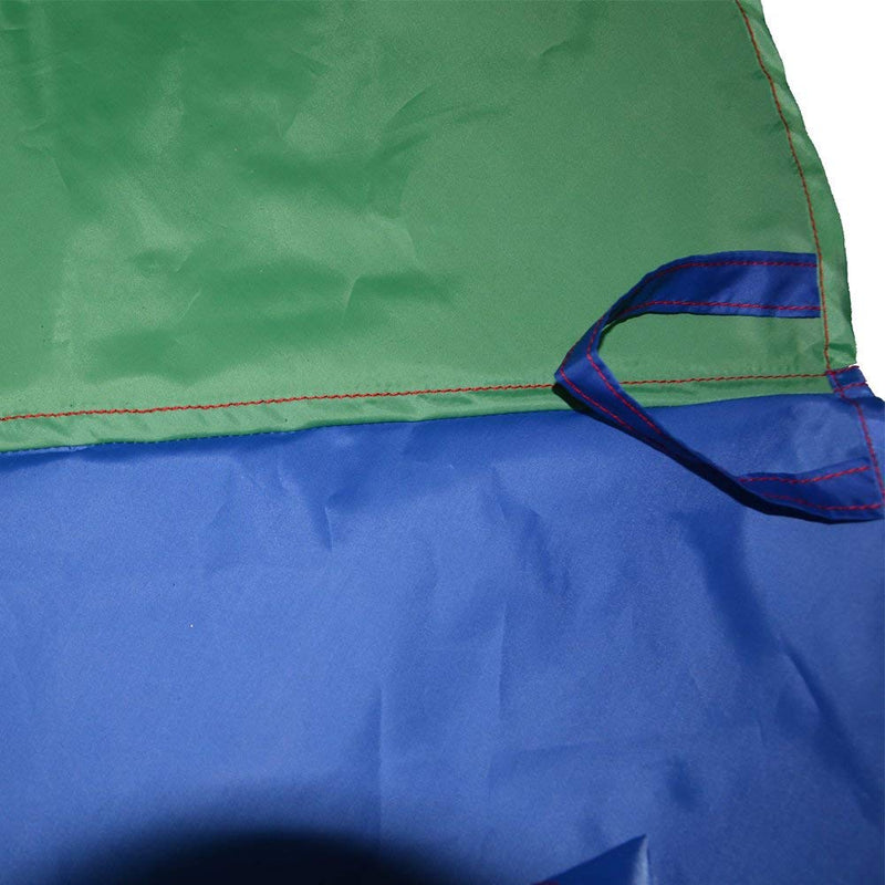 [Australia - AusPower] - Sonyabecca Parachute 8 Foot for Kids with 9 Handles Play Parachute for 4 8 Kids Tent Cooperative Games Birthday Gift 