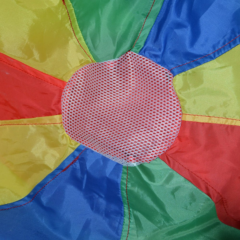 [Australia - AusPower] - Sonyabecca Parachute for Kids 6' with 9 Handles Game Toy for Kids Play 