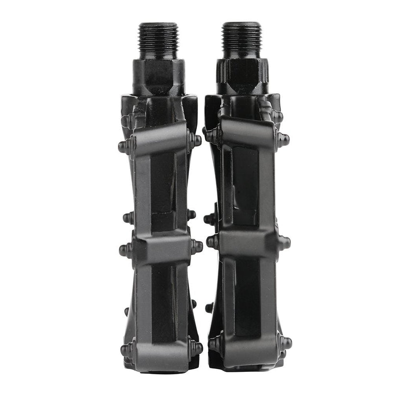 [Australia - AusPower] - boruizhen Aluminium CNC Bike Platform Pedals Lightweight Road Cycling Bicycle Pedals for MTB BMX Black 