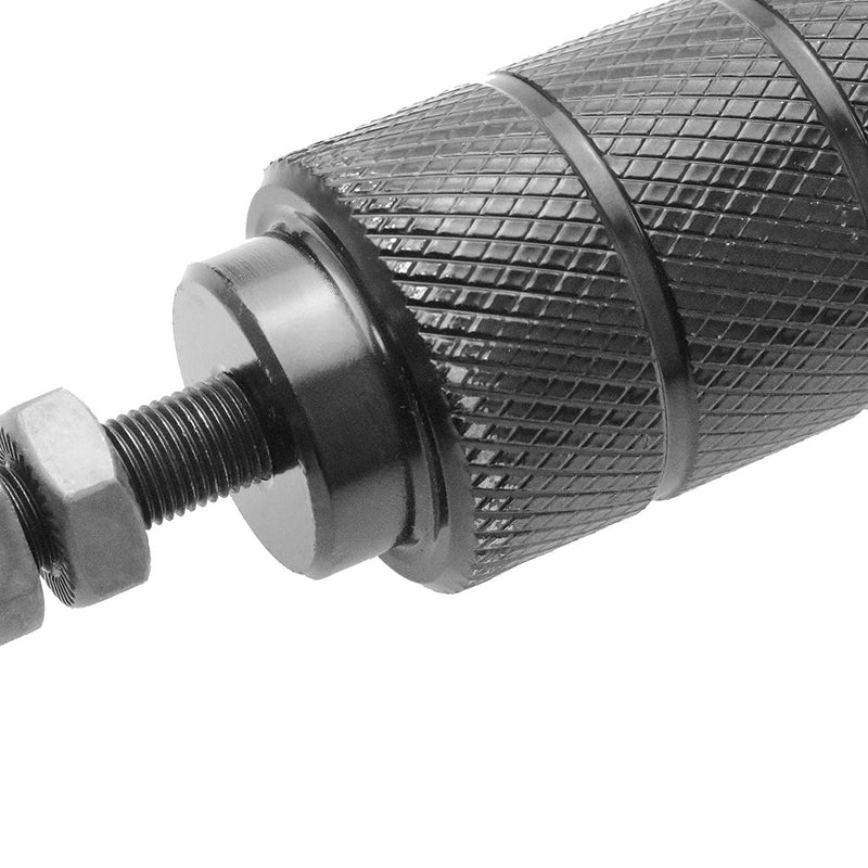 [Australia - AusPower] - Ruiwaer 1 Pair Mountain Bike Steel Pegs Bicycle Pedal Front Rear Axle Foot Pegs 110 x 38mm Bike Accessories, Black 