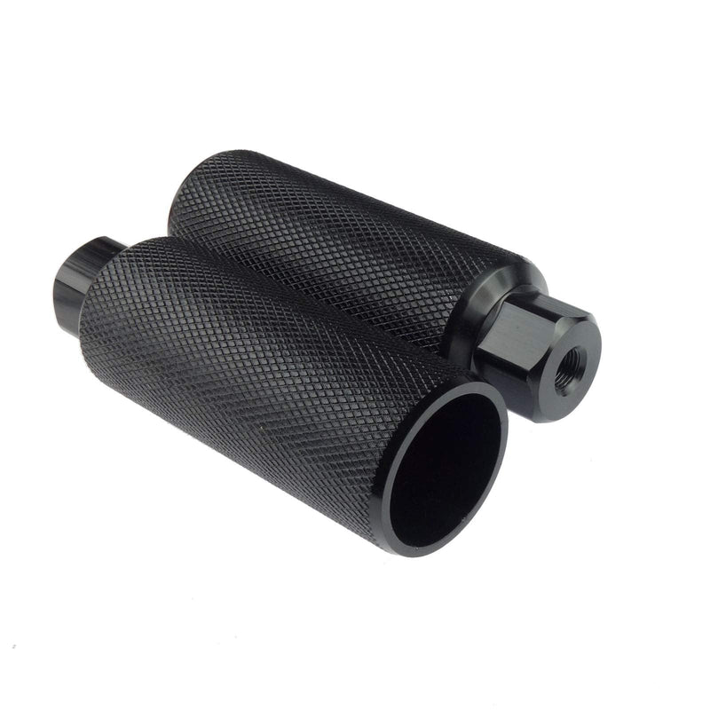 [Australia - AusPower] - Zelerdo 2 Pairs Aluminum Alloy Bike Pegs for Mountain Bike Cycling Rear Stunt Pegs Fit 3/8 inch Axles (110x38 mm) 