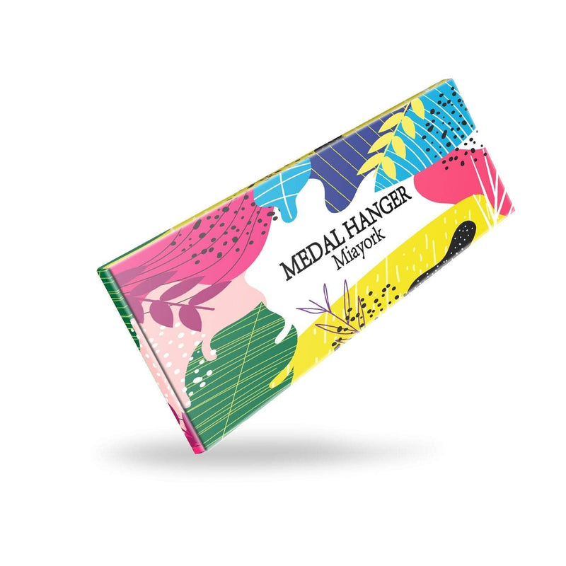 [Australia - AusPower] - Miayork 2022UPGRADE Medal Holder Display Hanger Rack Medals-Medal Holder Wall Mount Easy to Install Race Runner Medal Frame 15.75" Luxury Brushed 