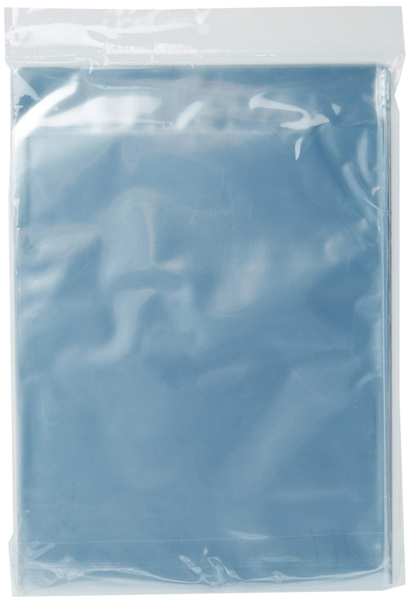 [Australia - AusPower] - BCW Crystal Clear 2-mil Polypropylene Magazine Bags 8-3/4" X 11-1/8" with 1-1/2" Flap. (100-Count) 