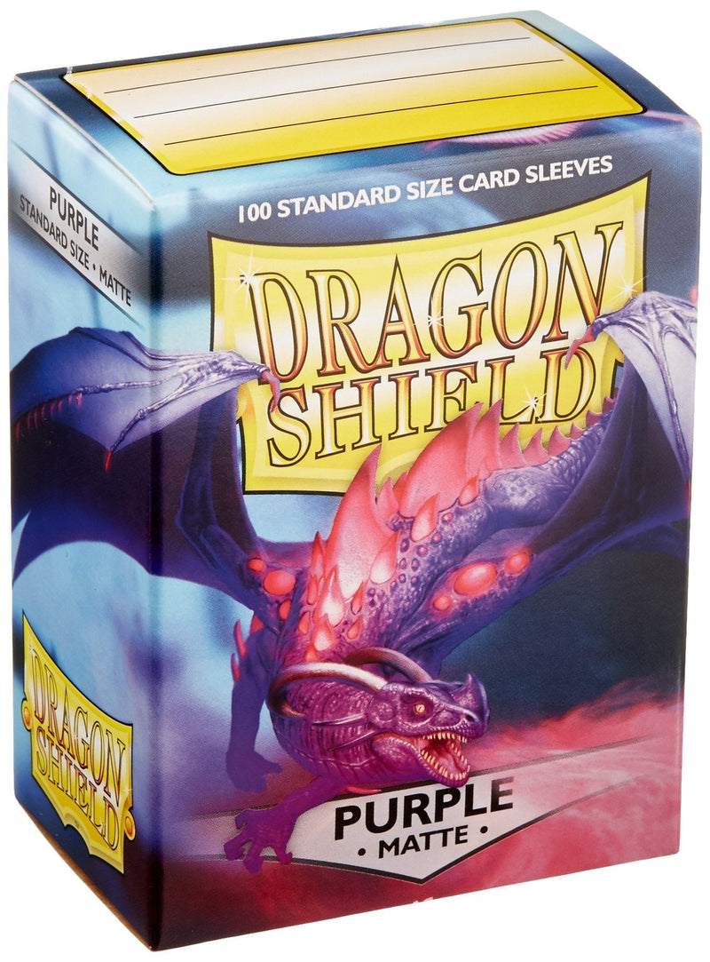 [Australia - AusPower] - Dragon Shield 11009 Matte Purple Standard Sleeves (100 Sleeves) 