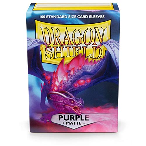 [Australia - AusPower] - Dragon Shield 11009 Matte Purple Standard Sleeves (100 Sleeves) 