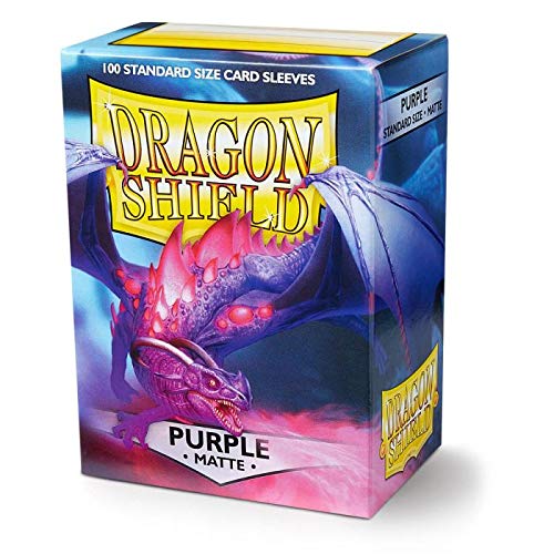 [Australia - AusPower] - Dragon Shield 11009 Matte Purple Standard Sleeves (100 Sleeves) 