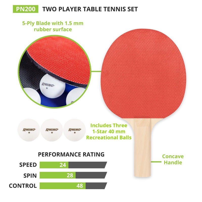 [Australia - AusPower] - Champion Sports Table Tennis Set 2 Player Set 