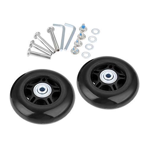 [Australia - AusPower] - F-ber Luggage Suitcase Wheels Replacement Kit OD 64/68/70/75/78/84/90mm w/ABEC 608zz Skate Inline Outdoor Skate Replacement Wheels Multiple Sizes, Set of (2) Wheels 