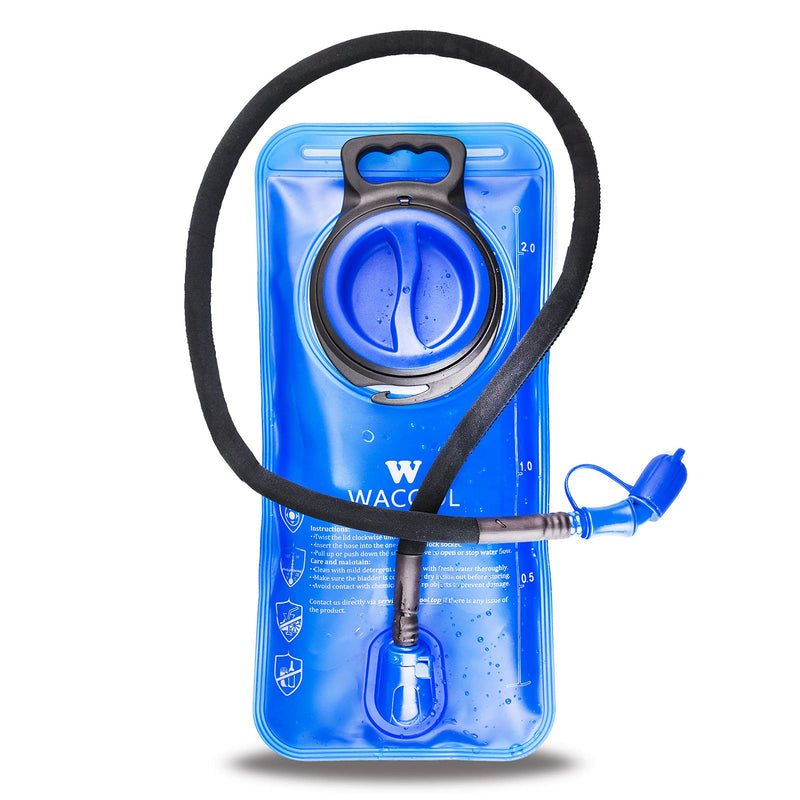 [Australia - AusPower] - WACOOL 2L 2Liter 70oz BPA Free PEVA Hydration Pack Bladder Leak-Proof Water Reservoir Hydration Bladder Only 